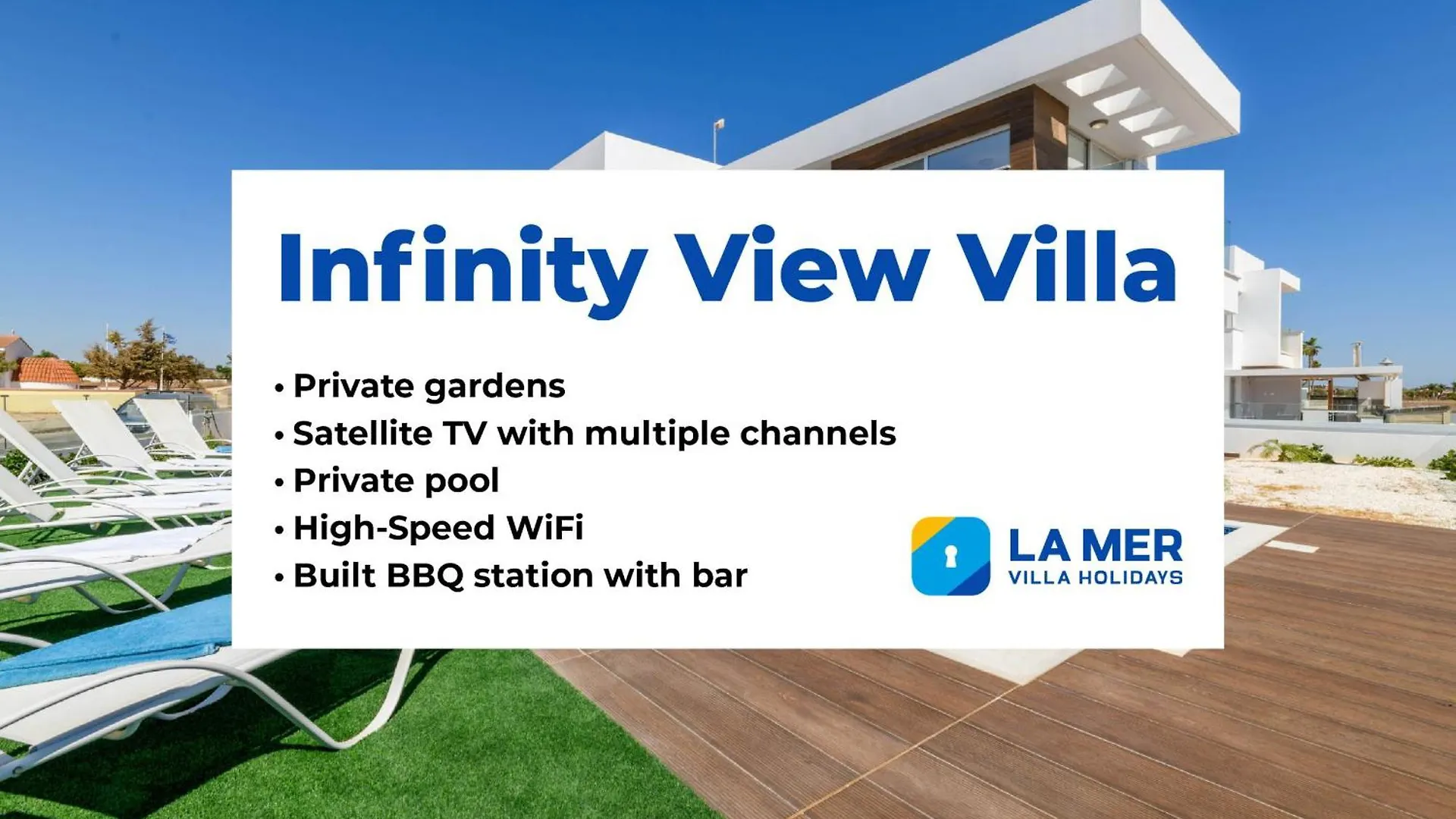 Infinity View Villa Ayia Napa Kypr